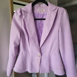 Women's Light Purple Blazer